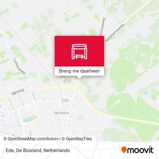 Ede, De Bosrand kaart