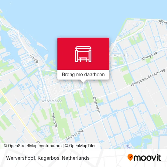 Wervershoof, Kagerbos kaart