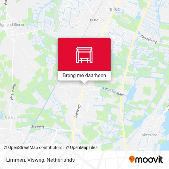 Limmen, Visweg kaart