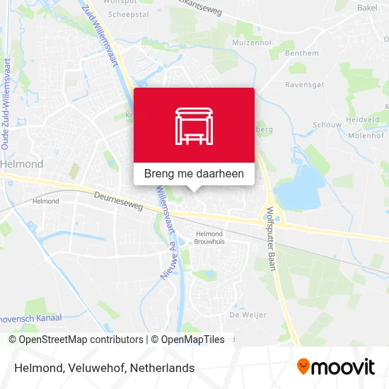 Helmond, Veluwehof kaart