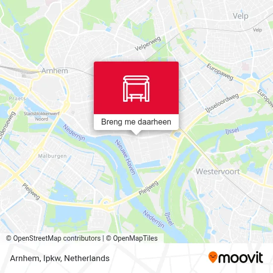 Arnhem, Ipkw kaart