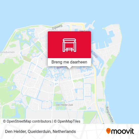 Den Helder, Quelderduin kaart