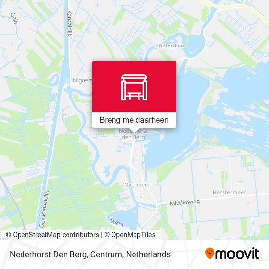 Nederhorst Den Berg, Centrum kaart