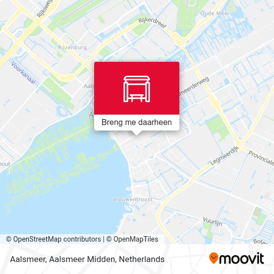 Aalsmeer, Aalsmeer Midden kaart