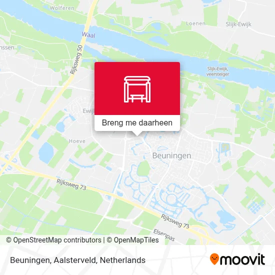 Beuningen, Aalsterveld kaart