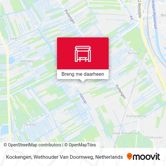 Kockengen, Wethouder Van Doornweg kaart