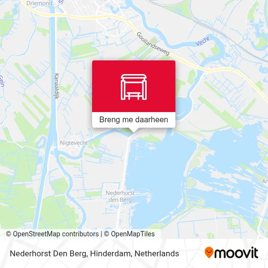 Nederhorst Den Berg, Hinderdam kaart