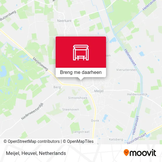 Meijel, Heuvel kaart