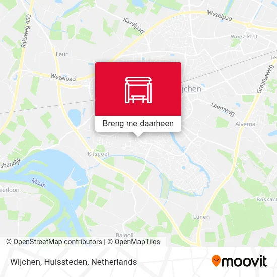 Wijchen, Huissteden kaart