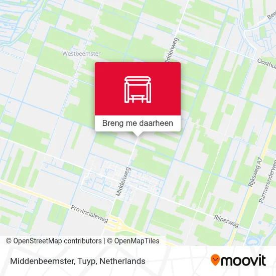 Middenbeemster, Tuyp kaart