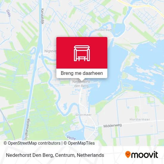 Nederhorst Den Berg, Centrum kaart