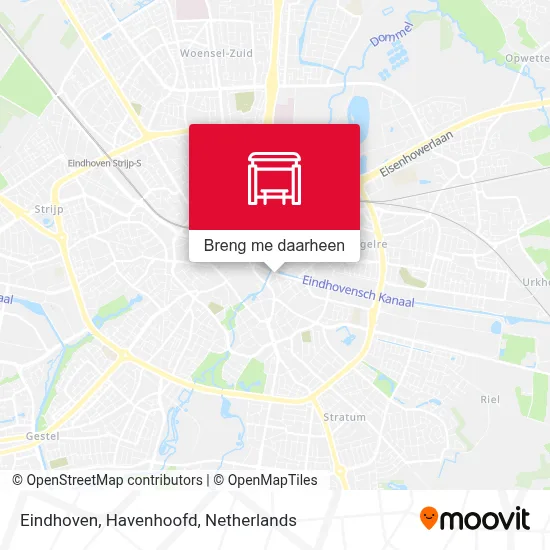Eindhoven, Havenhoofd kaart
