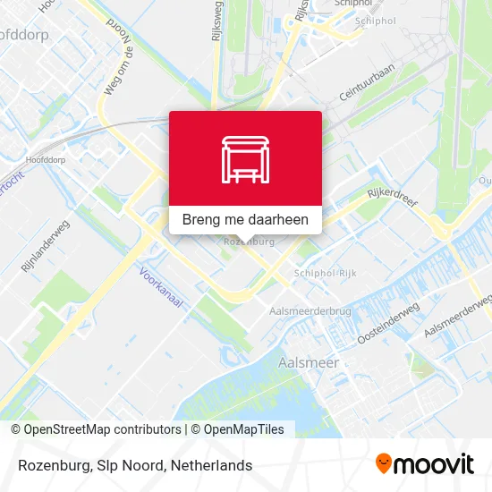 Rozenburg, Slp Noord kaart