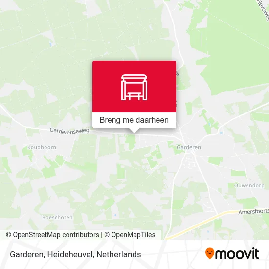 Garderen, Heideheuvel kaart