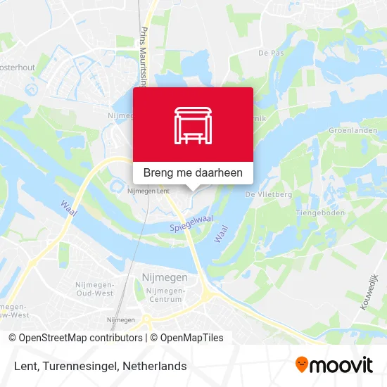 Lent, Turennesingel kaart