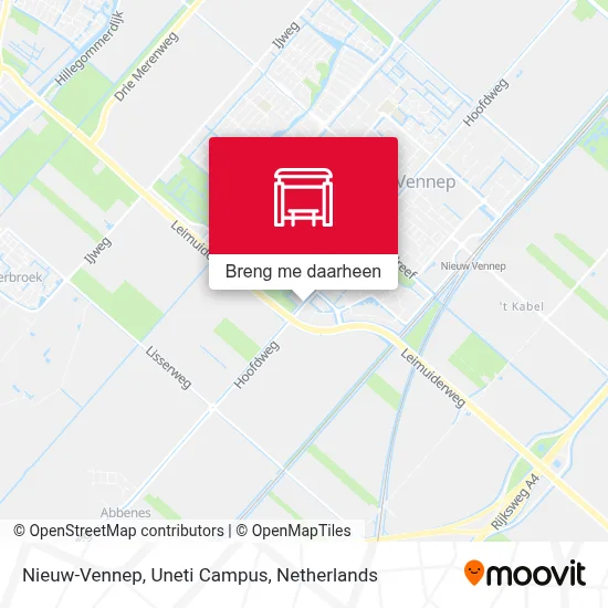 Nieuw-Vennep, Uneti Campus kaart