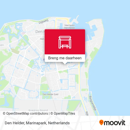 Den Helder, Marinapark kaart