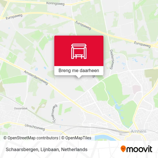 Schaarsbergen, Lijnbaan kaart