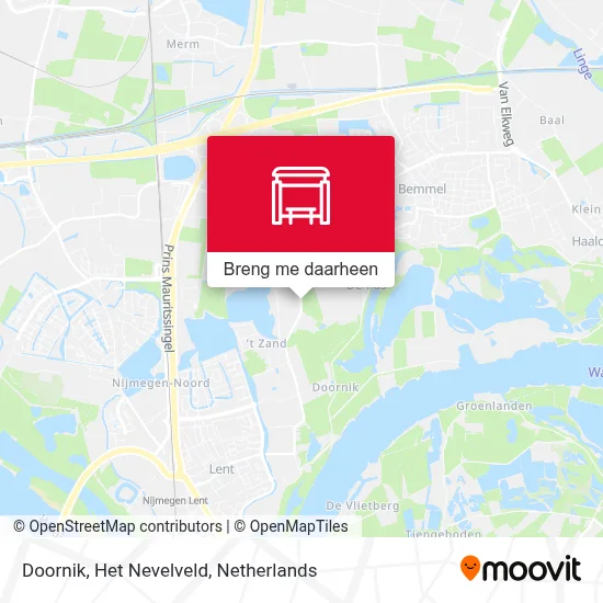 Doornik, Het Nevelveld kaart