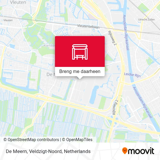 De Meern, Veldzigt-Noord kaart