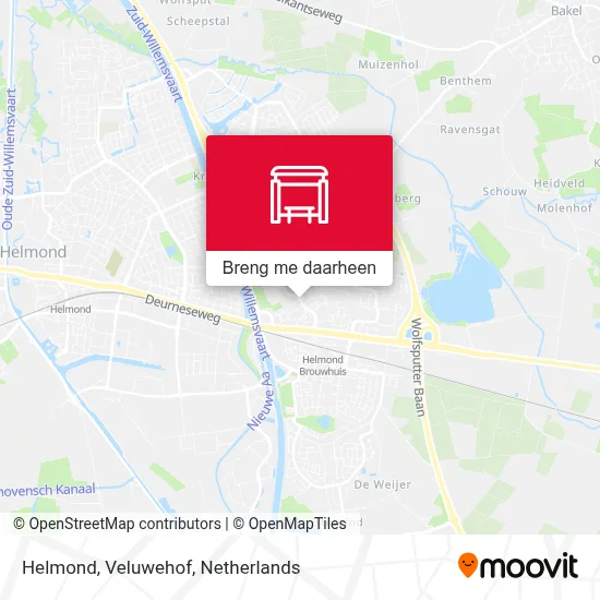 Helmond, Veluwehof kaart