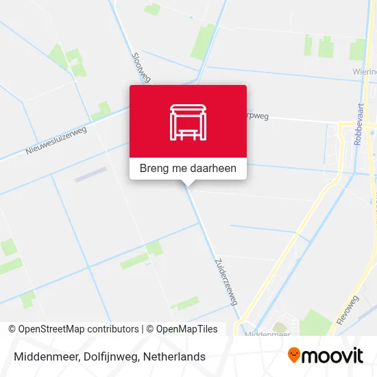 Middenmeer, Dolfijnweg kaart