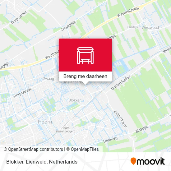 Blokker, Lienweid kaart