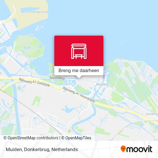 Muiden, Donkerbrug kaart