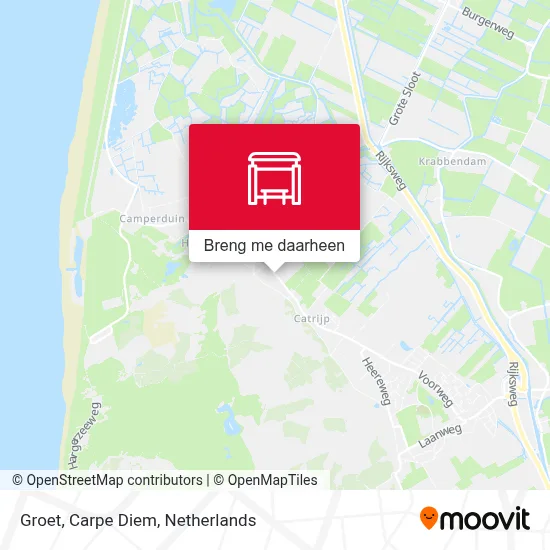 Groet, Carpe Diem kaart