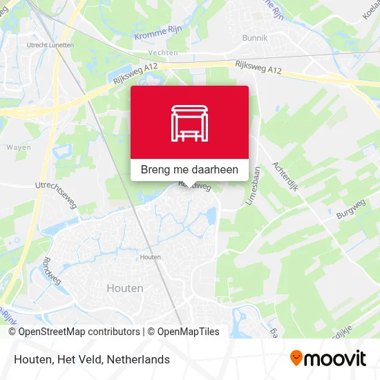 Houten, Het Veld kaart