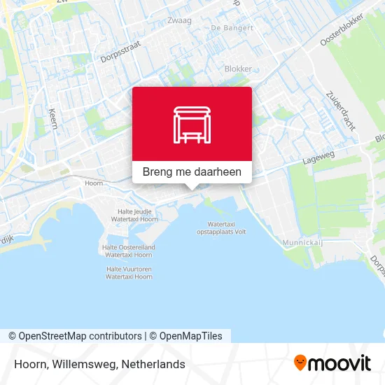 Hoorn, Willemsweg kaart