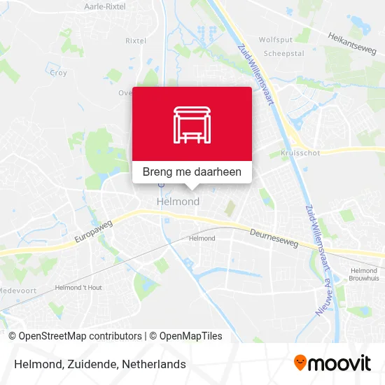 Helmond, Zuidende kaart