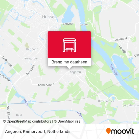 Angeren, Kamervoort kaart