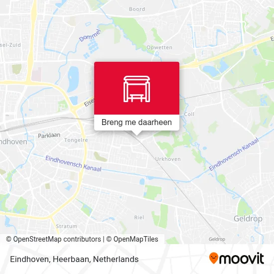 Eindhoven, Heerbaan kaart