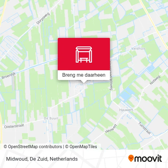 Midwoud, De Zuid kaart