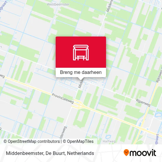 Middenbeemster, De Buurt kaart