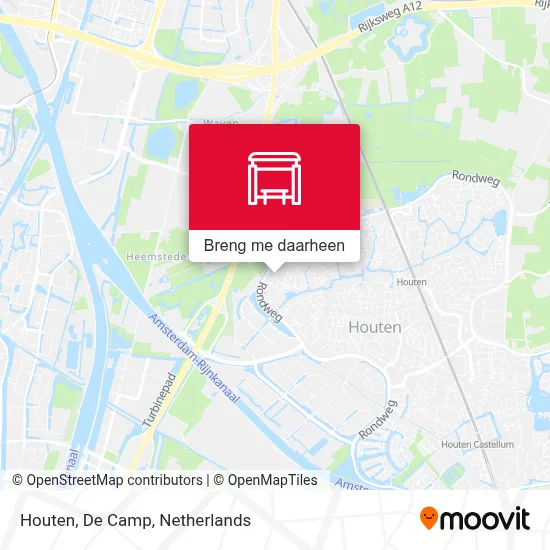 Houten, De Camp kaart