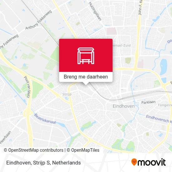 Eindhoven, Strijp S kaart