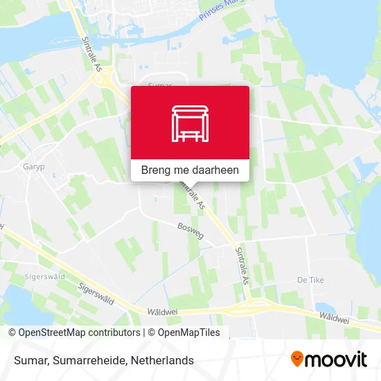 Sumar, Sumarreheide kaart