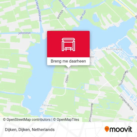 Dijken, Dijken kaart