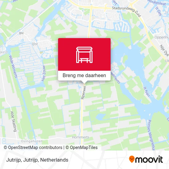 Jutrijp, Jutrijp kaart