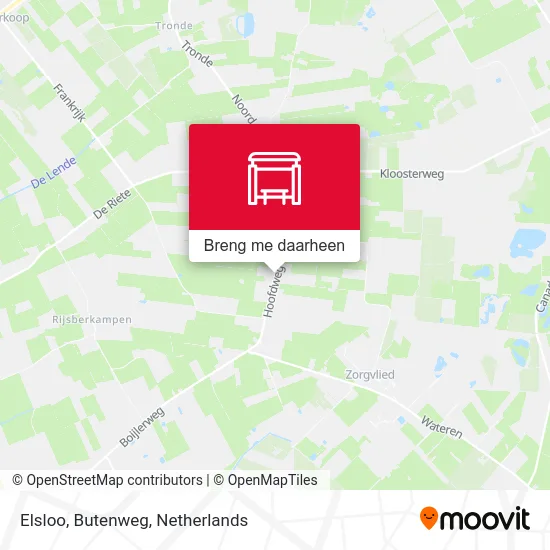 Elsloo, Butenweg kaart