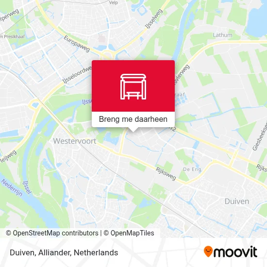 Duiven, Alliander kaart