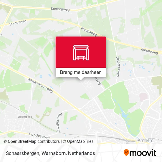 Schaarsbergen, Warnsborn kaart