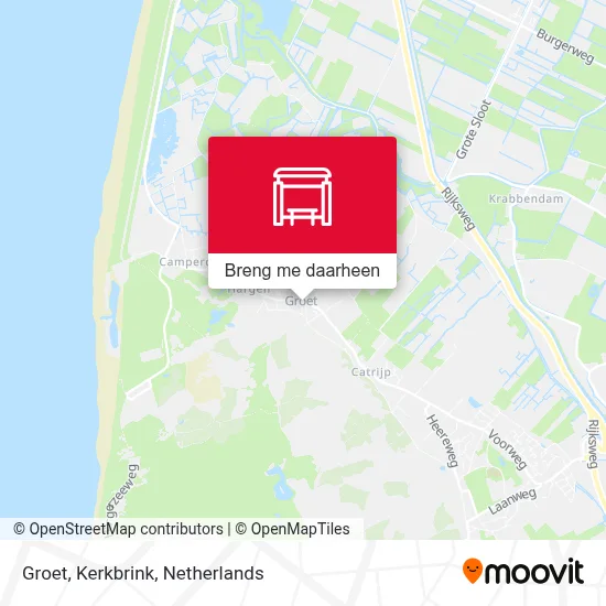 Groet, Kerkbrink kaart