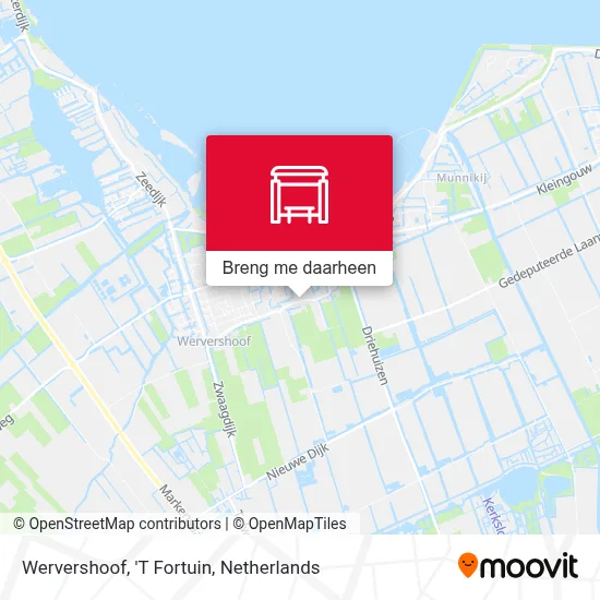 Wervershoof, 'T Fortuin kaart