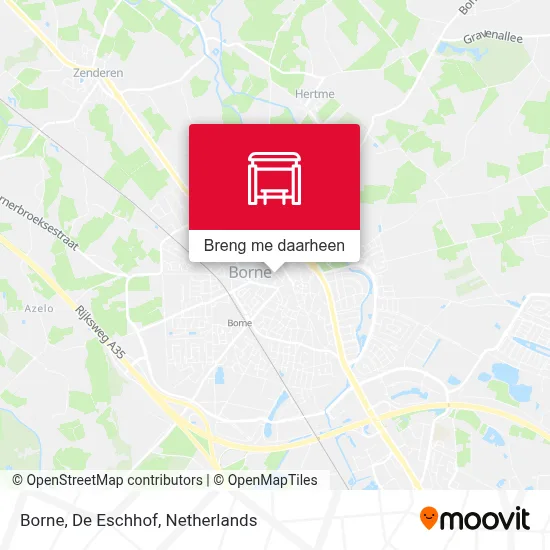 Borne, De Eschhof kaart