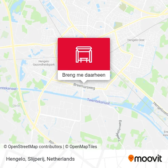 Hengelo, Slijperij kaart