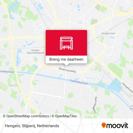 Hengelo, Slijperij kaart