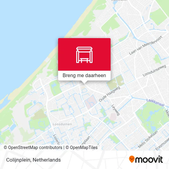 Colijnplein kaart